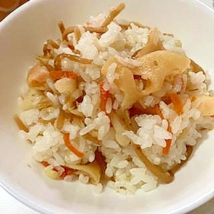 総菜きんぴらに蓮根プラスで ちらしずし